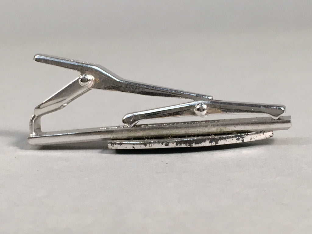 Japanese Tiepin Tie Clip Tack Vtg Clothing Accessory Necktie Cloisonné JK79