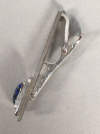 Japanese Tiepin Tie Clip Tack Vtg Clothing Accessory Necktie Cloisonné JK89
