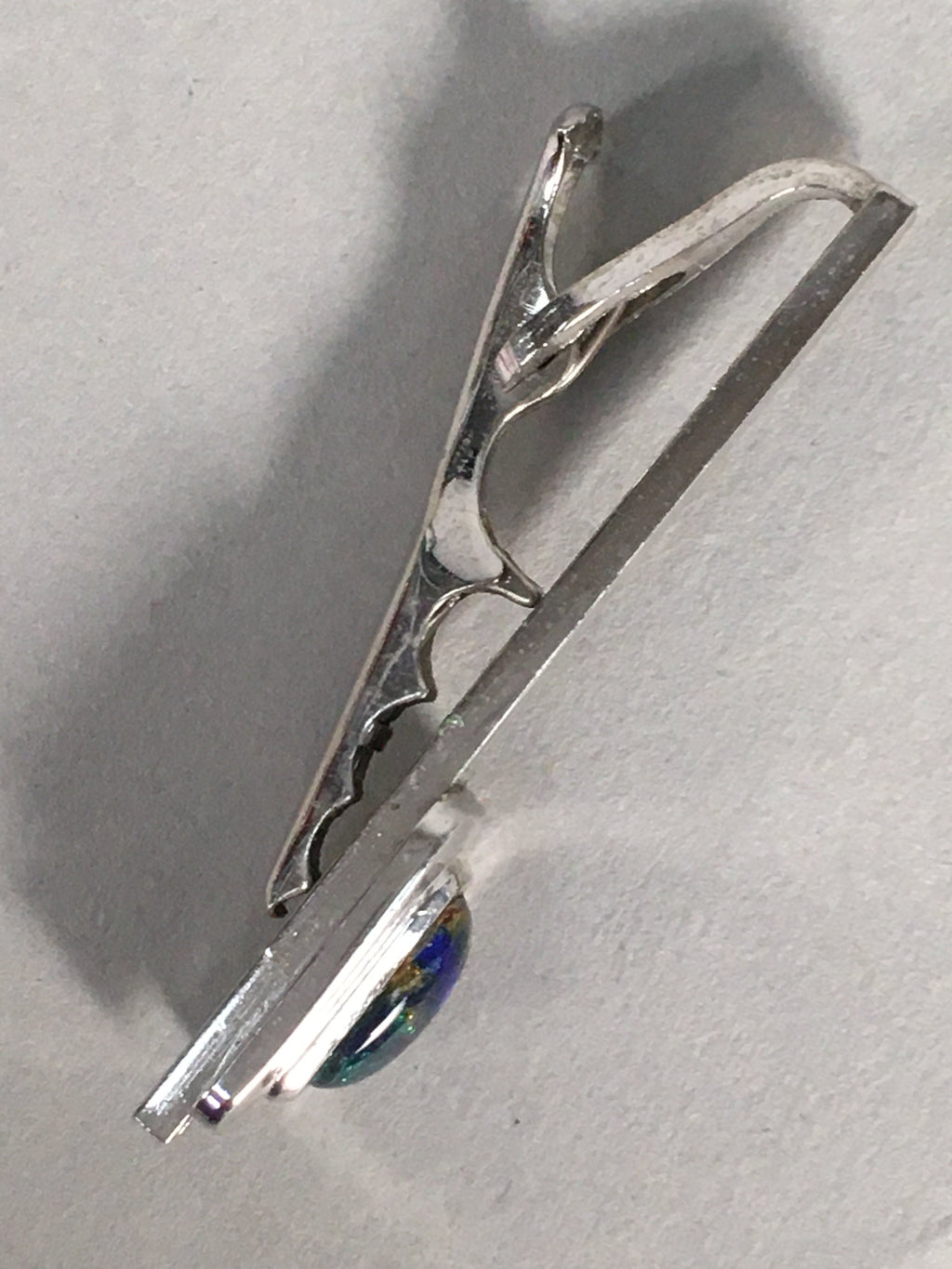 Japanese Tiepin Tie Clip Tack Vtg Clothing Accessory Necktie Cloisonné JK89