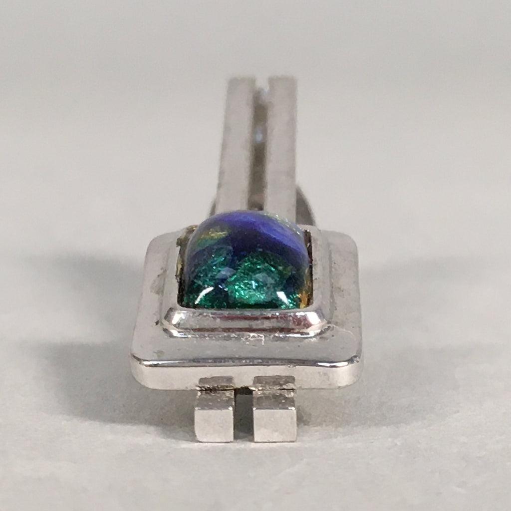 Japanese Tiepin Tie Clip Tack Vtg Clothing Accessory Necktie Cloisonné JK89