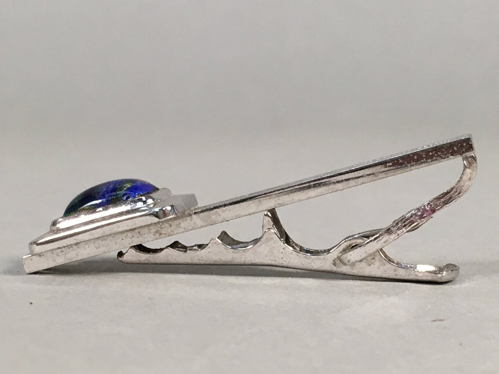Japanese Tiepin Tie Clip Tack Vtg Clothing Accessory Necktie Cloisonné JK89