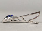 Japanese Tiepin Tie Clip Tack Vtg Clothing Accessory Necktie Cloisonné JK89