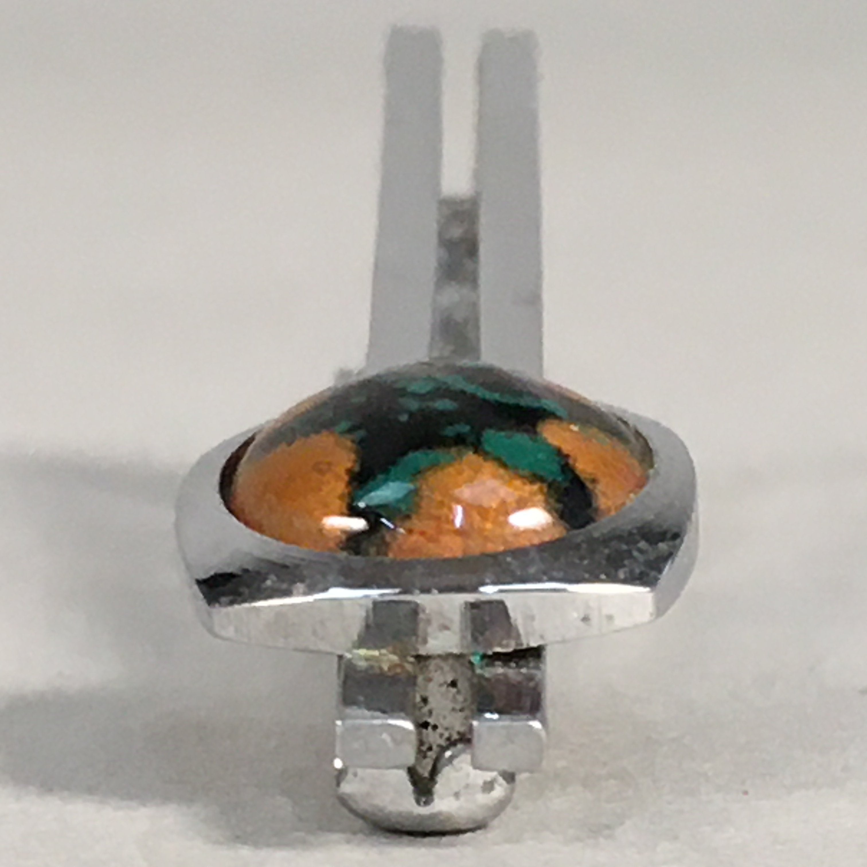 Japanese Tiepin Tie Clip Tack Vtg Clothing Accessory Necktie Cloisonné JK90