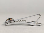Japanese Tiepin Tie Clip Tack Vtg Clothing Accessory Necktie Cloisonné JK90