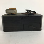 Japanese Tobacco Bon Vtg Wood Smoking Chest Box Tea Ceremony Black UR587