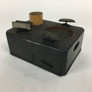 tobacco bon Japanese Tobacco Bon Vtg Wood Smoking Chest Box Tea Ceremony Black UR5 tobacco bon Japanese Tobacco Bon Vtg Wood Smoking Chest Box Tea Ceremony Black UR5