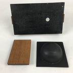 Japanese Tobacco Bon Vtg Wood Smoking Tray Box Tea Ceremony Brown UR672