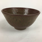 Japanese Tokoname Ware Ceramic Green Tea Bowl Vtg Chawan Boxed Pottery PX594