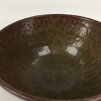 Japanese Tokoname Ware Ceramic Green Tea Bowl Vtg Chawan Boxed Pottery PX594