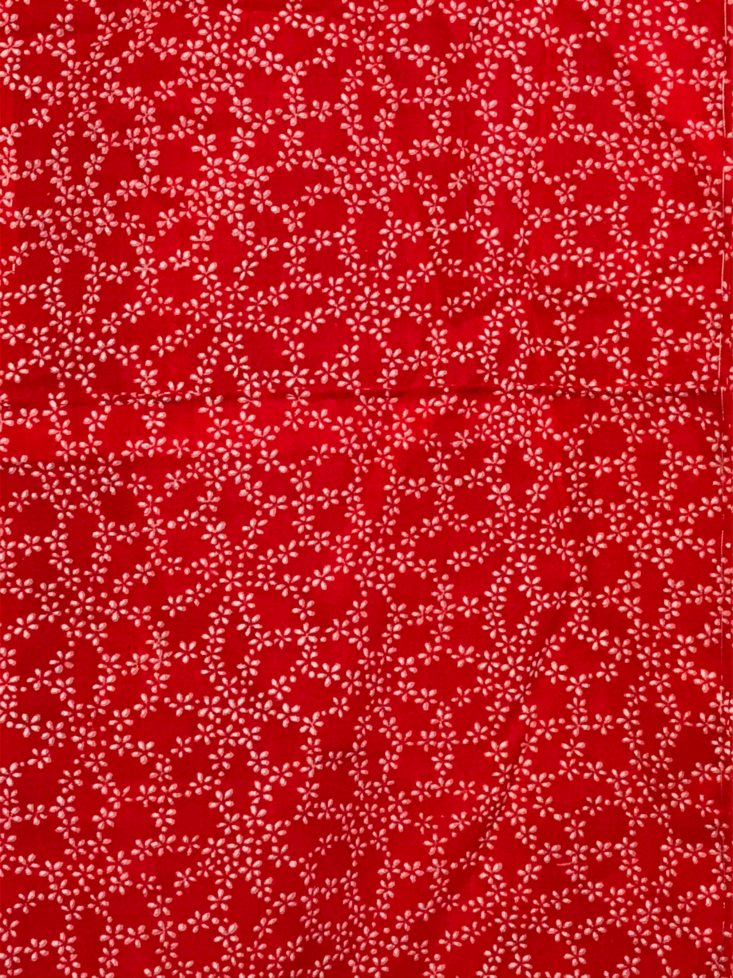 Japanese Traditional Clothes Kimono Hadajyuban Vtg Underwear Inner Red KM220