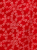 Japanese Traditional Clothes Kimono Hadajyuban Vtg Underwear Inner Red KM220