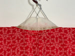 Japanese Traditional Clothes Kimono Hadajyuban Vtg Underwear Inner Red KM220