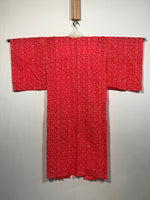 Japanese Traditional Clothes Kimono Hadajyuban Vtg Underwear Inner Red KM220