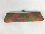 Japanese Traditional Craft Pencil Case Vtg With Clasp Kumihimo Iga Mie KB48