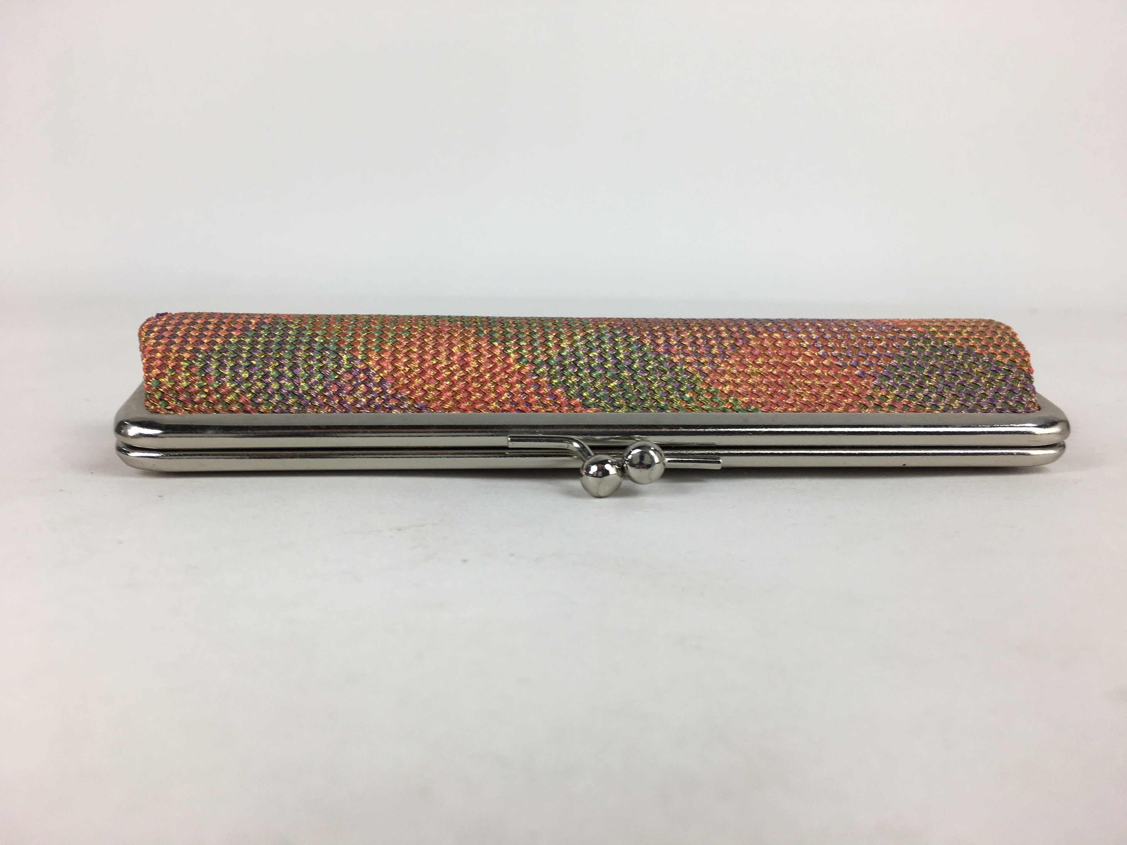 Japanese Traditional Craft Pencil Case Vtg With Clasp Kumihimo Iga Mie KB48
