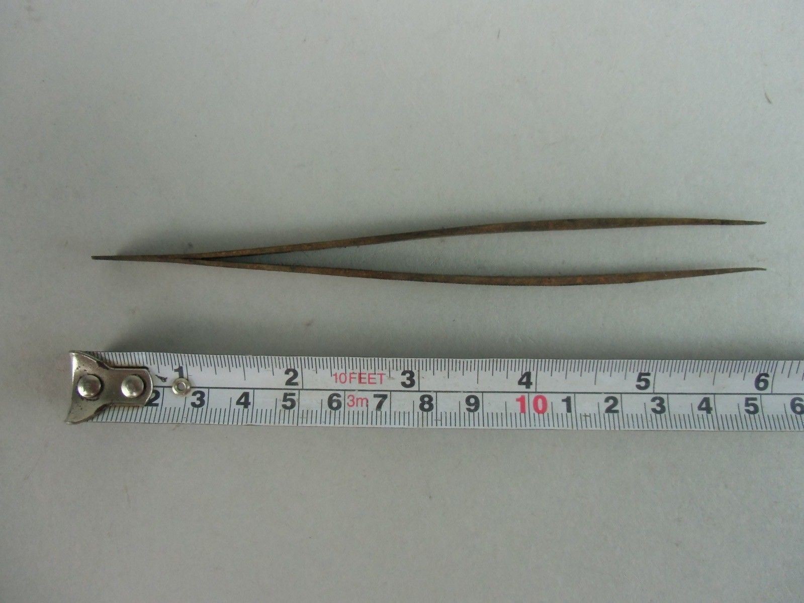 Japanese Tweezers Carpentry Vtg Woodworking Tool 6inn 15.2 cm T68