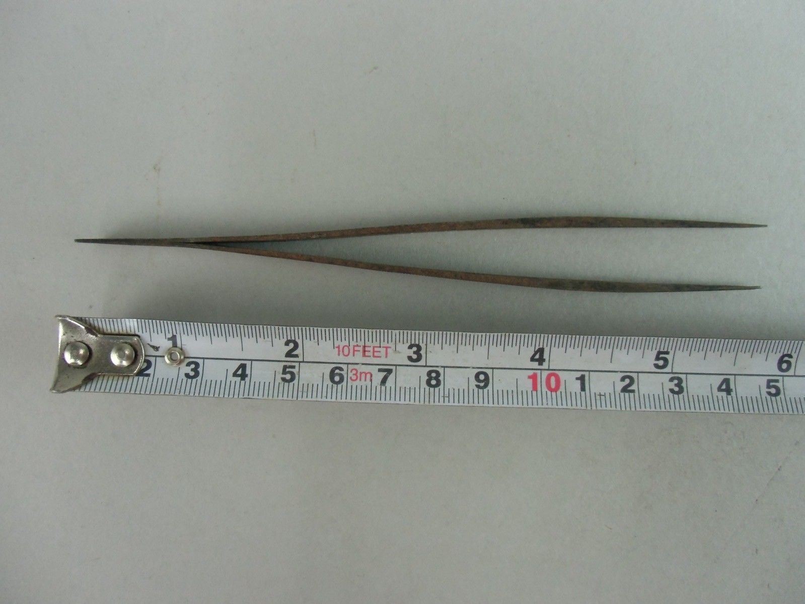 Japanese Tweezers Vtg Carpentry Woodworking Tool 6in 15.2cm T69
