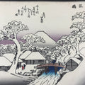 Japanese Ukiyo-e Hiroshige Utagawa The 53 Stations Of The Tōkaidō Sequel FL101