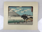 Japanese Ukiyo-e Hiroshige Utagawa The 53 Stations Of The Tōkaidō Sequel FL102