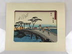 Japanese Ukiyo-e Hiroshige Utagawa The 53 Stations Of The Tōkaidō Sequel FL116