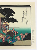 Japanese Ukiyo-e Hiroshige Utagawa The 53 Stations Of The Tōkaidō Sequel FL134