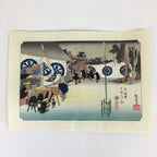 Japanese Ukiyoe Hiroshige Utagawa The Fifty-Three Stations of The Tōkaidō FL76