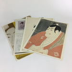 Japanese Ukiyoe Sharaku Utamaro 24 Selections Vtg Yomiuri Press No.1 FL68