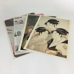 Japanese Ukiyoe Sharaku Utamaro 24 Selections Vtg Yomiuri Press No.2 FL69
