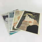 Japanese Ukiyoe Sharaku Utamaro 24 Selections Vtg Yomiuri Press No.6 FL67