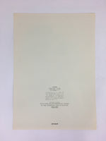 Japanese Ukiyoe Sharaku Utamaro 24 Selections Vtg Yomiuri Press No.7 FL71