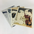 Japanese Ukiyoe Sharaku Utamaro 24 Selections Vtg Yomiuri Press No.8 FL72