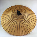 Japanese Umbrella Parasol Wagasa Bangasa Geisha Bamboo Paper Brown JK372