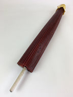 Japanese Umbrella Parasol Wagasa Bangasa Geisha Bamboo Paper Red JK375