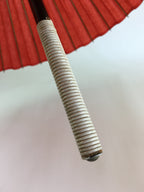 Japanese Umbrella Parasol Wagasa Bangasa Geisha Bamboo Paper Red JK375