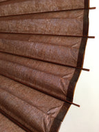 Japanese Umbrella Parasol Wagasa Bangasa Geisha Bamboo Silk Brown JK376