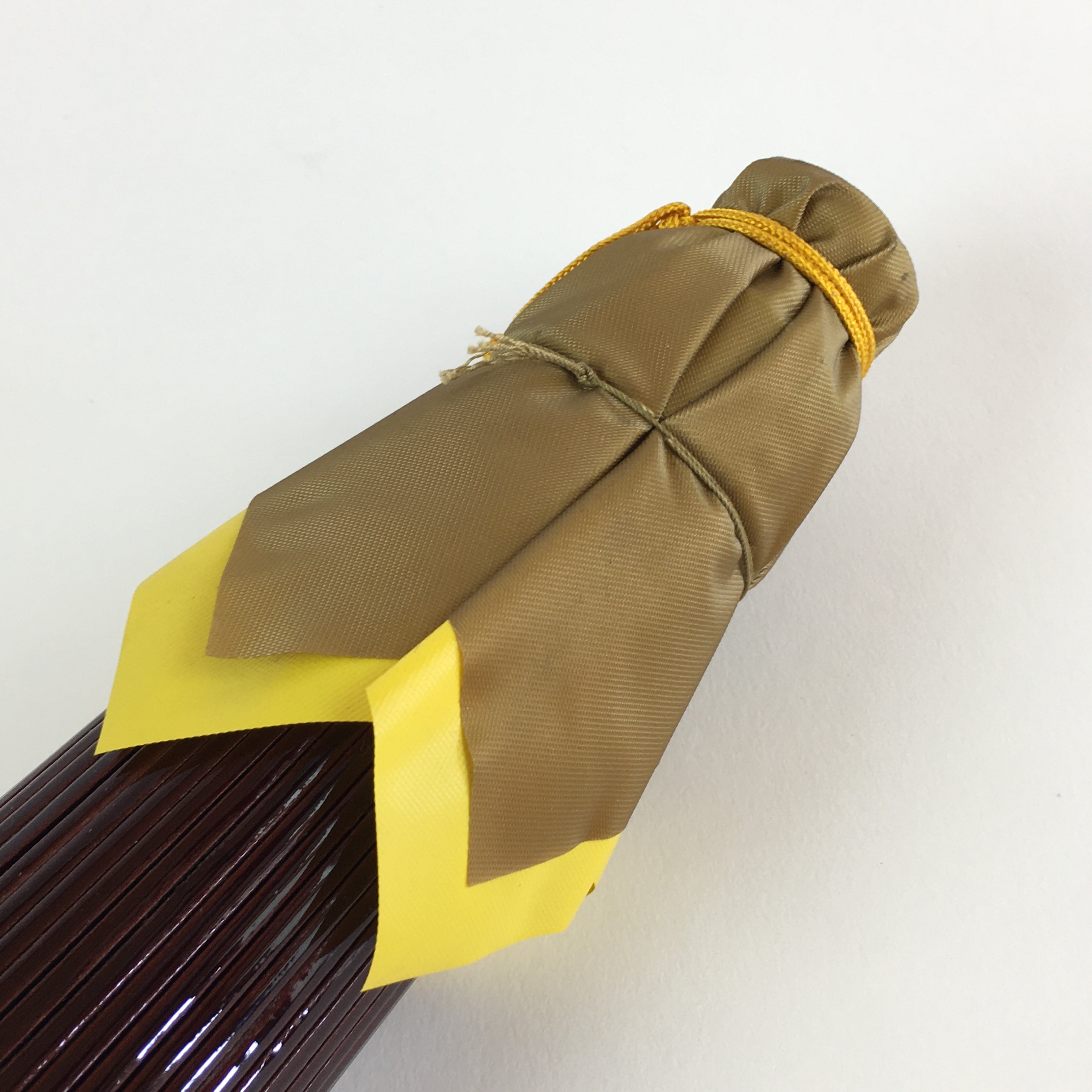Japanese Umbrella Parasol Wagasa Bangasa Geisha Bamboo Silk Brown JK376