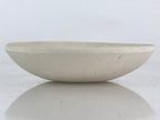 Japanese Unglazed Sake Cup Vtg Chrysanthemum Crest Army Sakazuki PX652