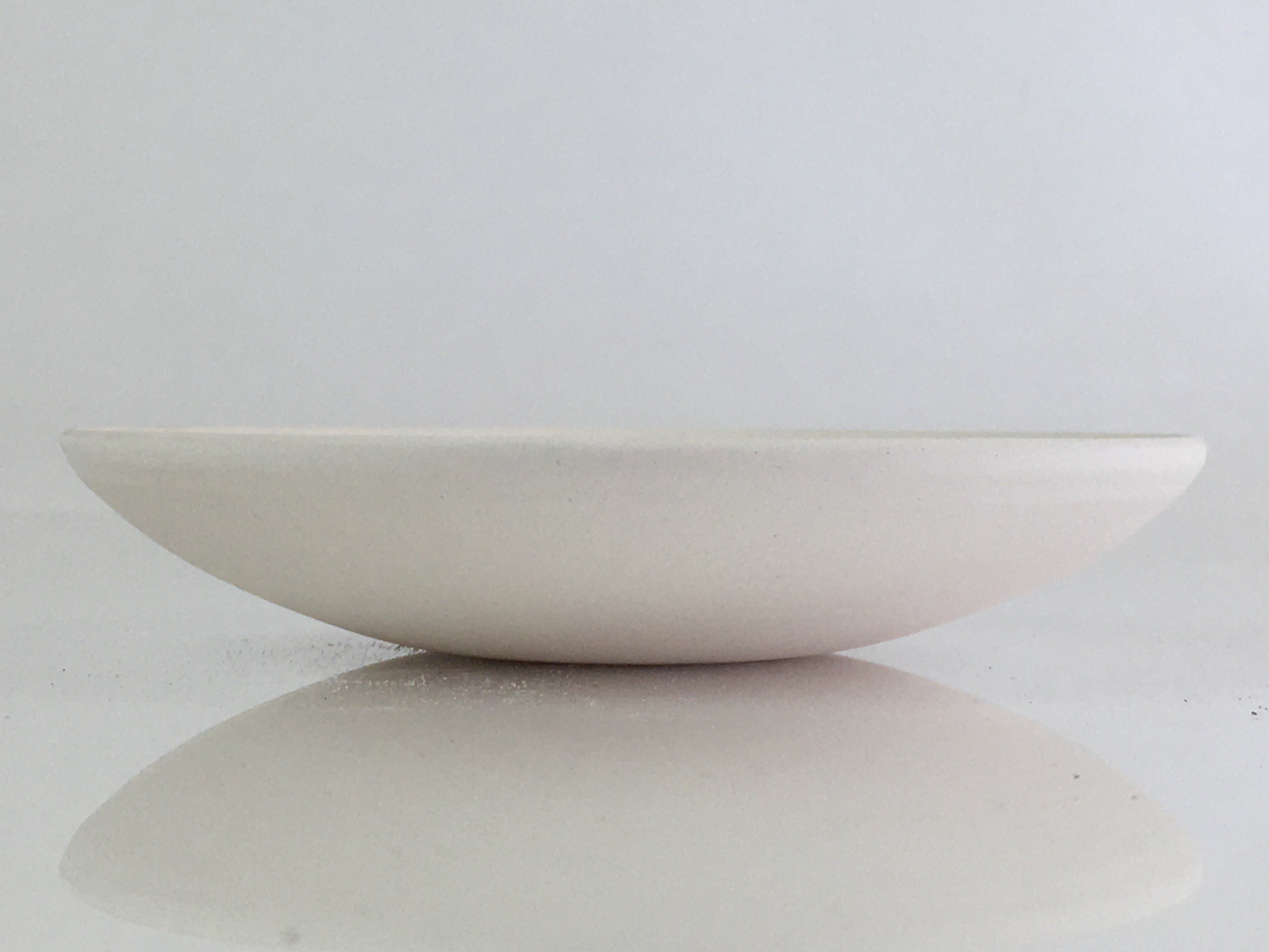Japanese Unglazed Sake Cup Vtg Chrysanthemum Crest Army Sakazuki PY115