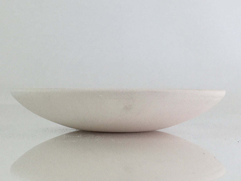 Japanese Unglazed Sake Cup Vtg Chrysanthemum Crest Army Sakazuki PY115