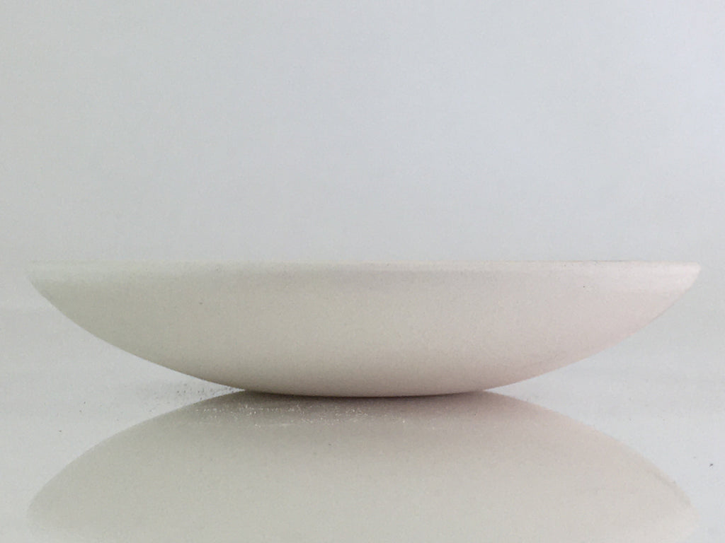Japanese Unglazed Sake Cup Vtg Chrysanthemum Crest Army Sakazuki PY115