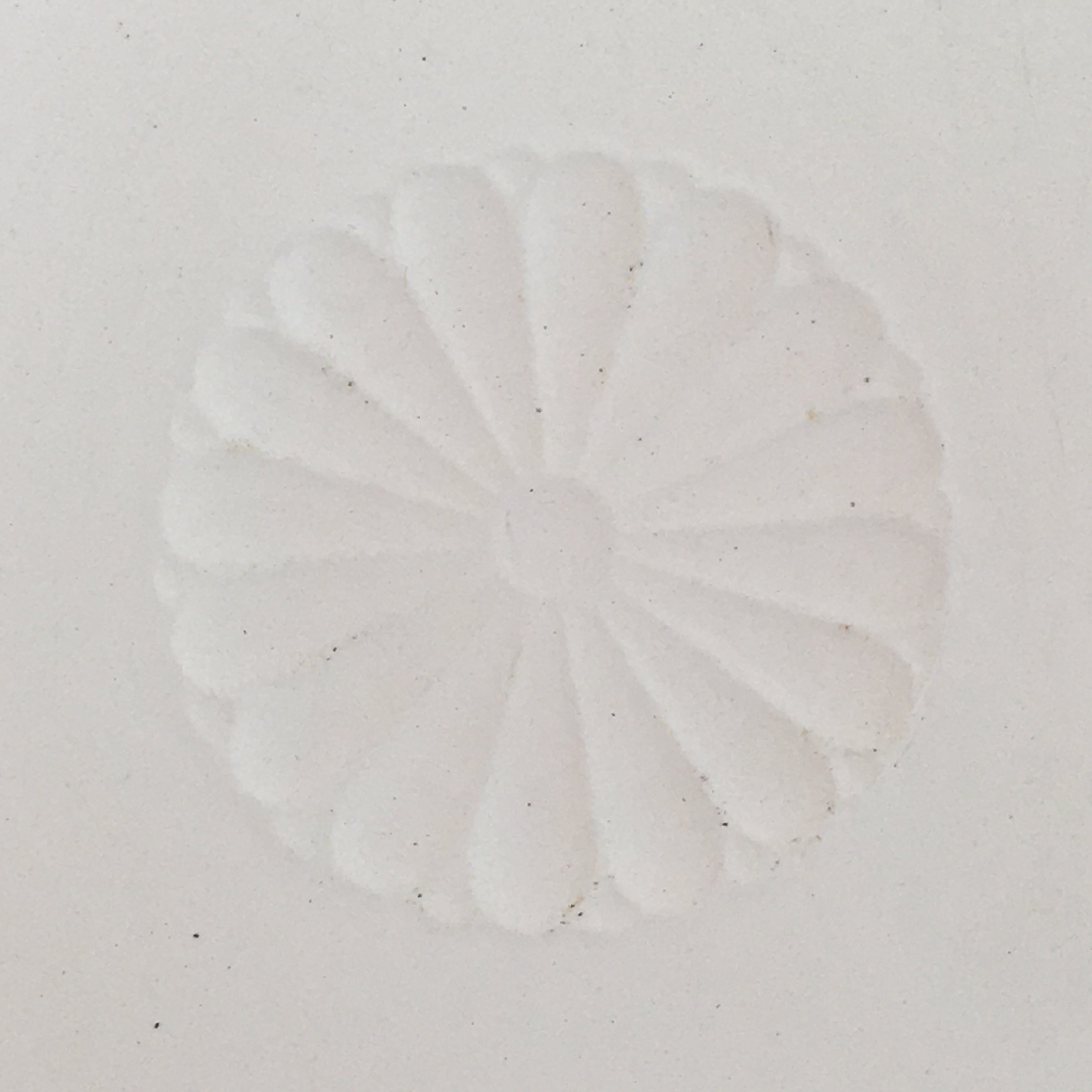 Japanese Unglazed Sake Cup Vtg Chrysanthemum Crest Army Sakazuki PY115