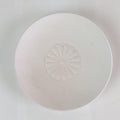 Japanese Unglazed Sake Cup Vtg Chrysanthemum Crest Army Sakazuki PY115