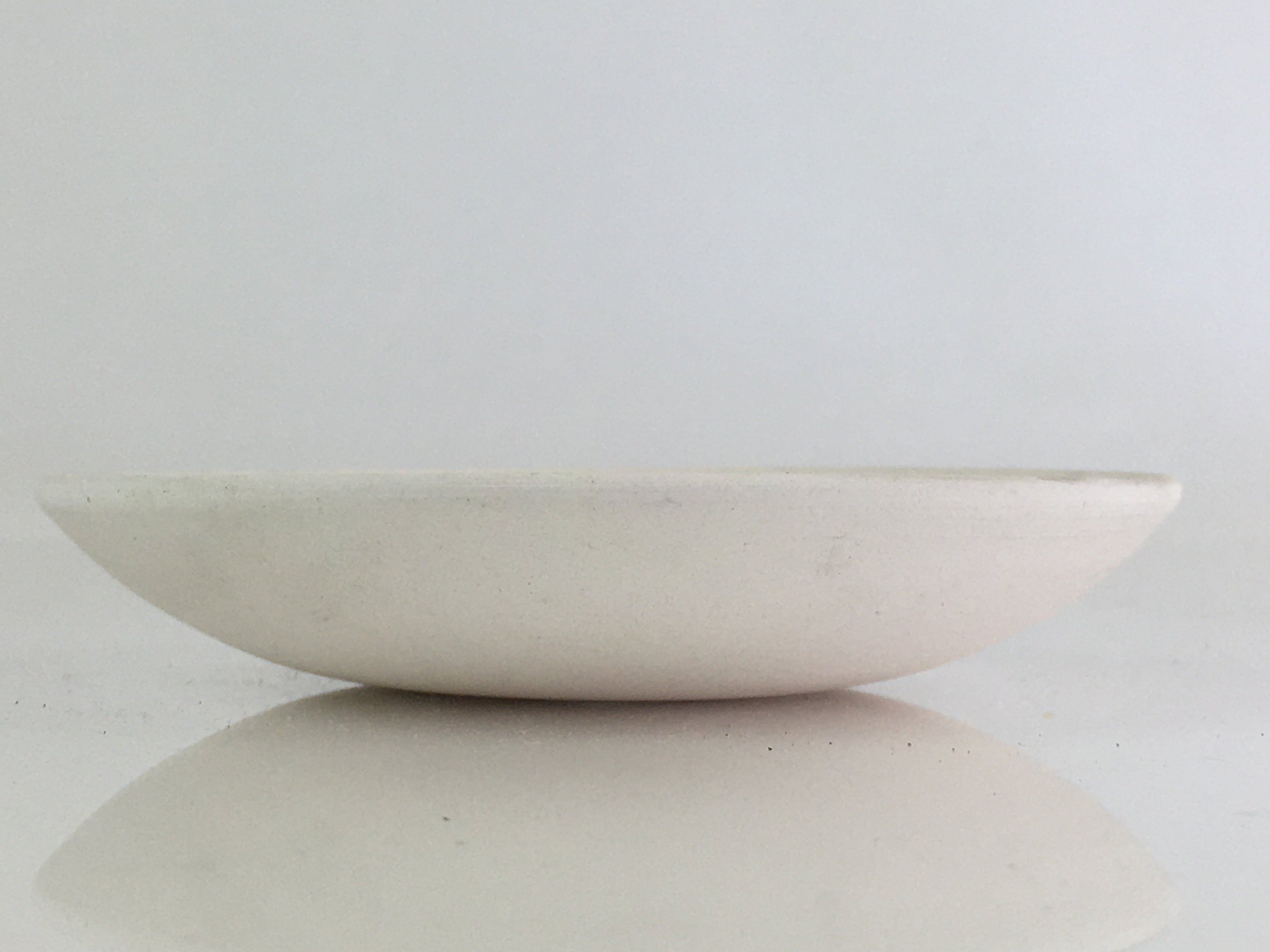 Japanese Unglazed Sake Cup Vtg Chrysanthemum Crest Army Sakazuki PY116