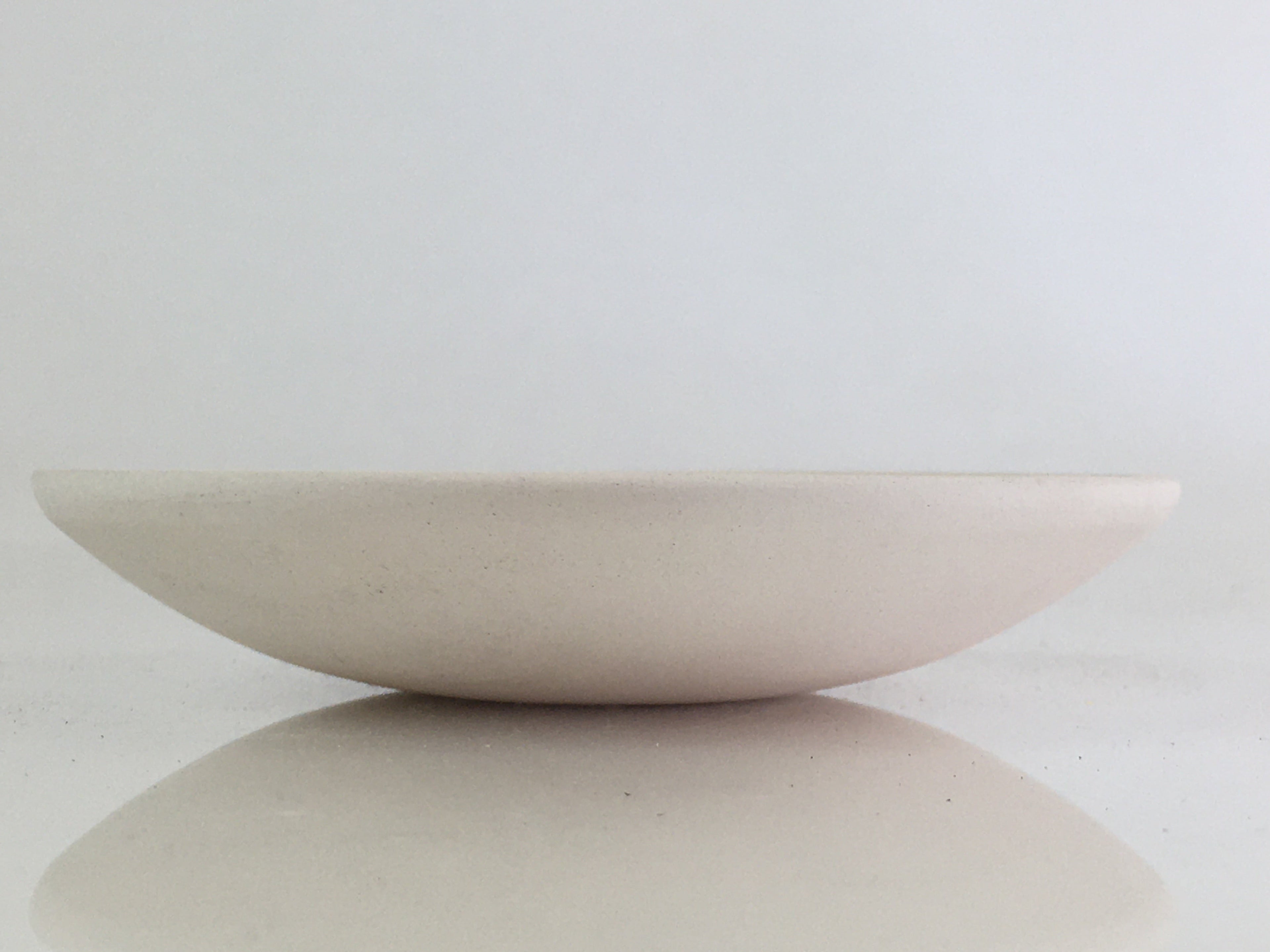 Japanese Unglazed Sake Cup Vtg Chrysanthemum Crest Army Sakazuki PY117