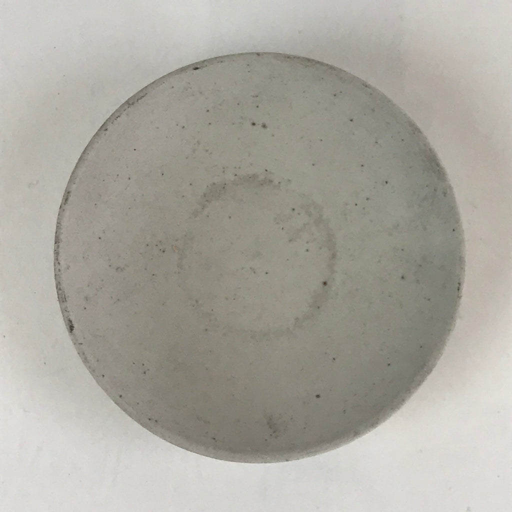 Japanese Unglazed Sake Cup Vtg White Small Offering Cup Sakazuki PY125