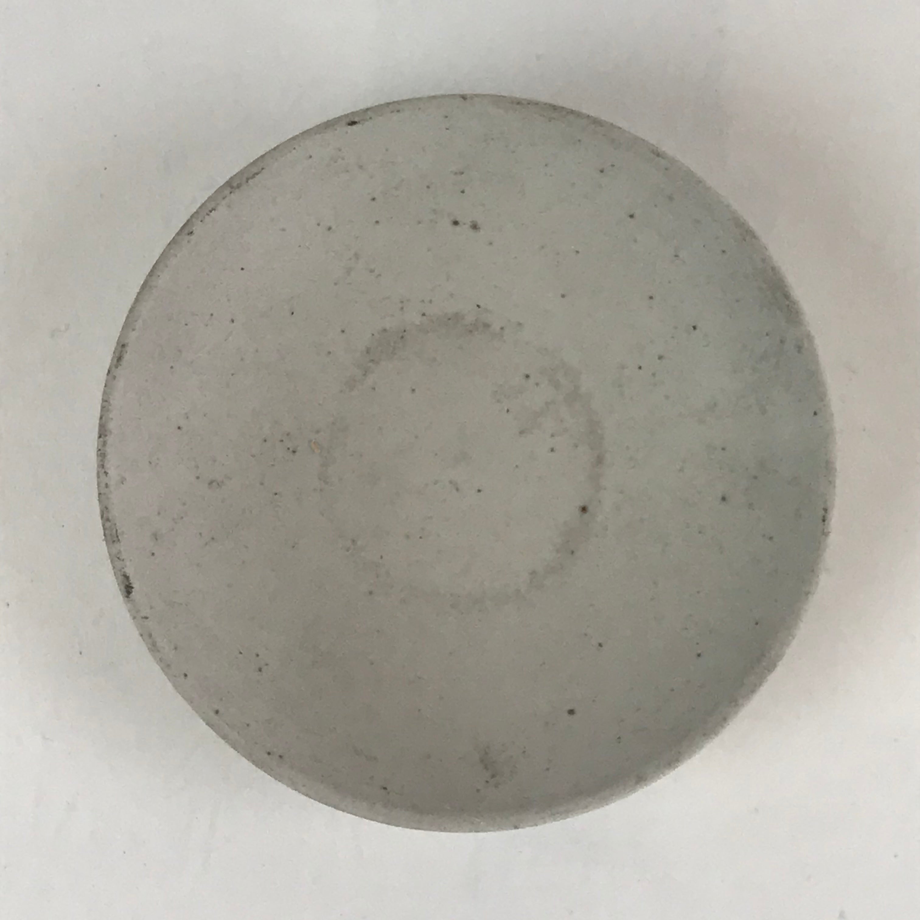 Japanese Unglazed Sake Cup Vtg White Small Offering Cup Sakazuki PY125