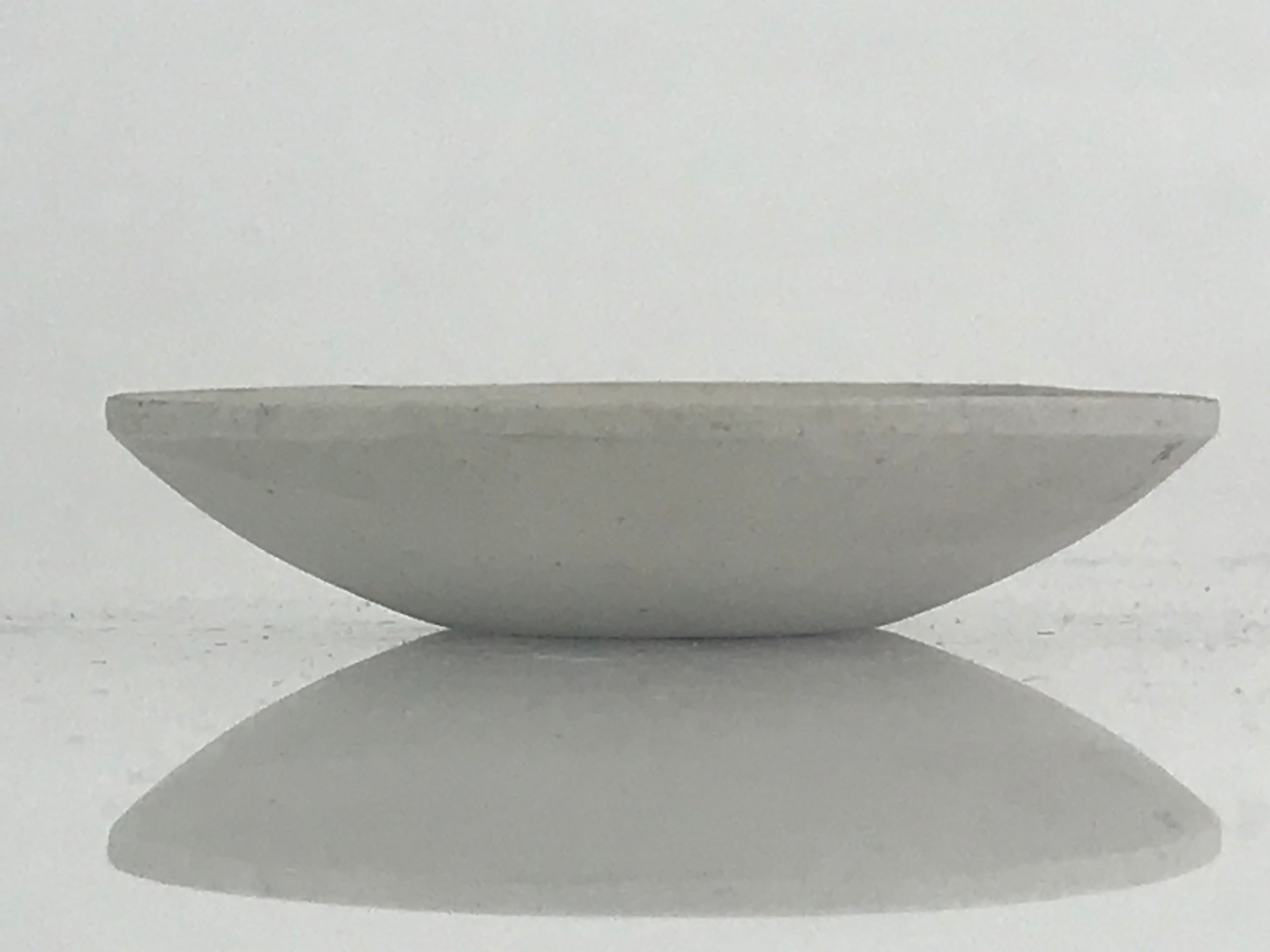 Japanese Unglazed Sake Cup Vtg White Small Offering Cup Sakazuki PY125
