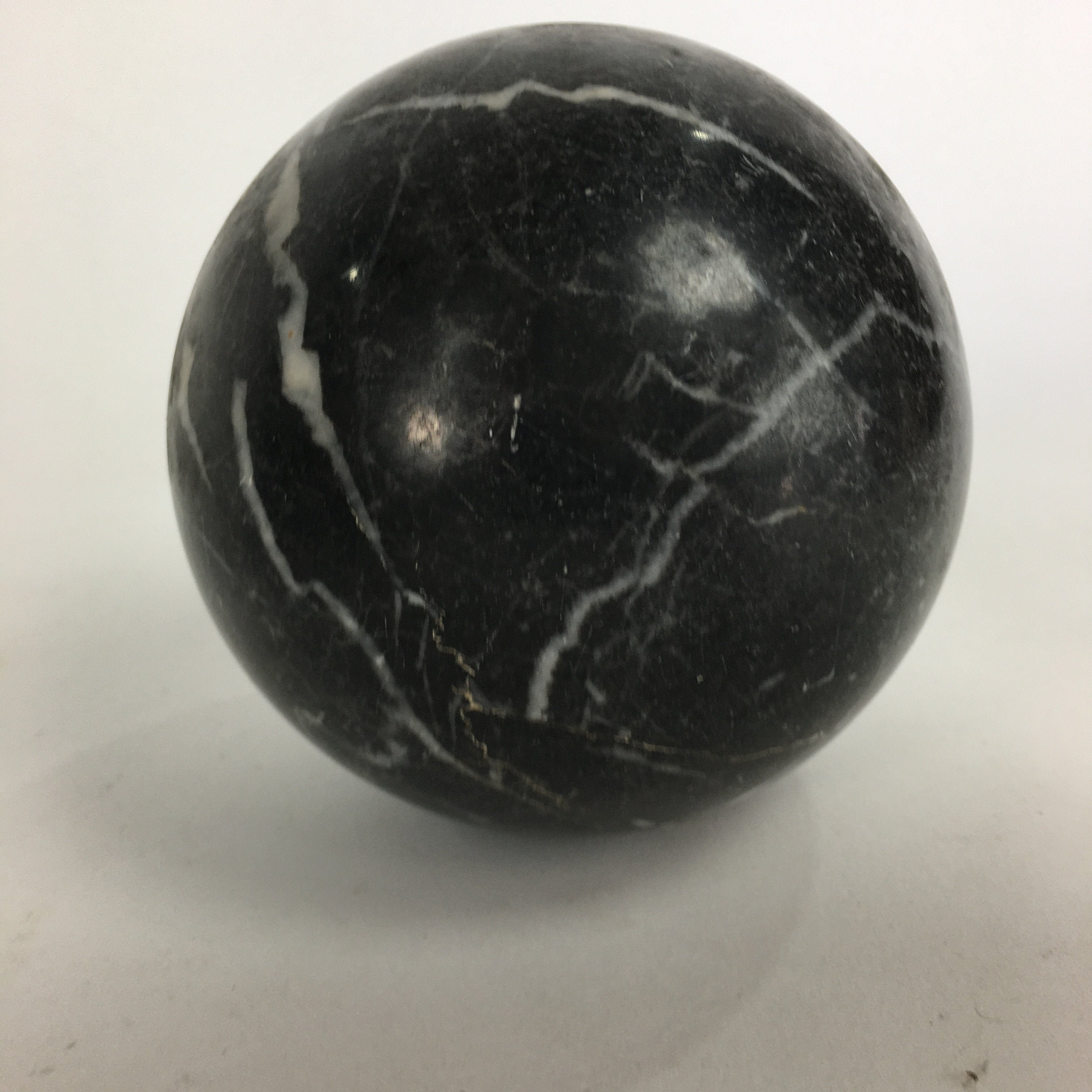 Japanese Viewing Stone Sphere Ball Zen Buddhist Viewing Stone Suiseki JK214