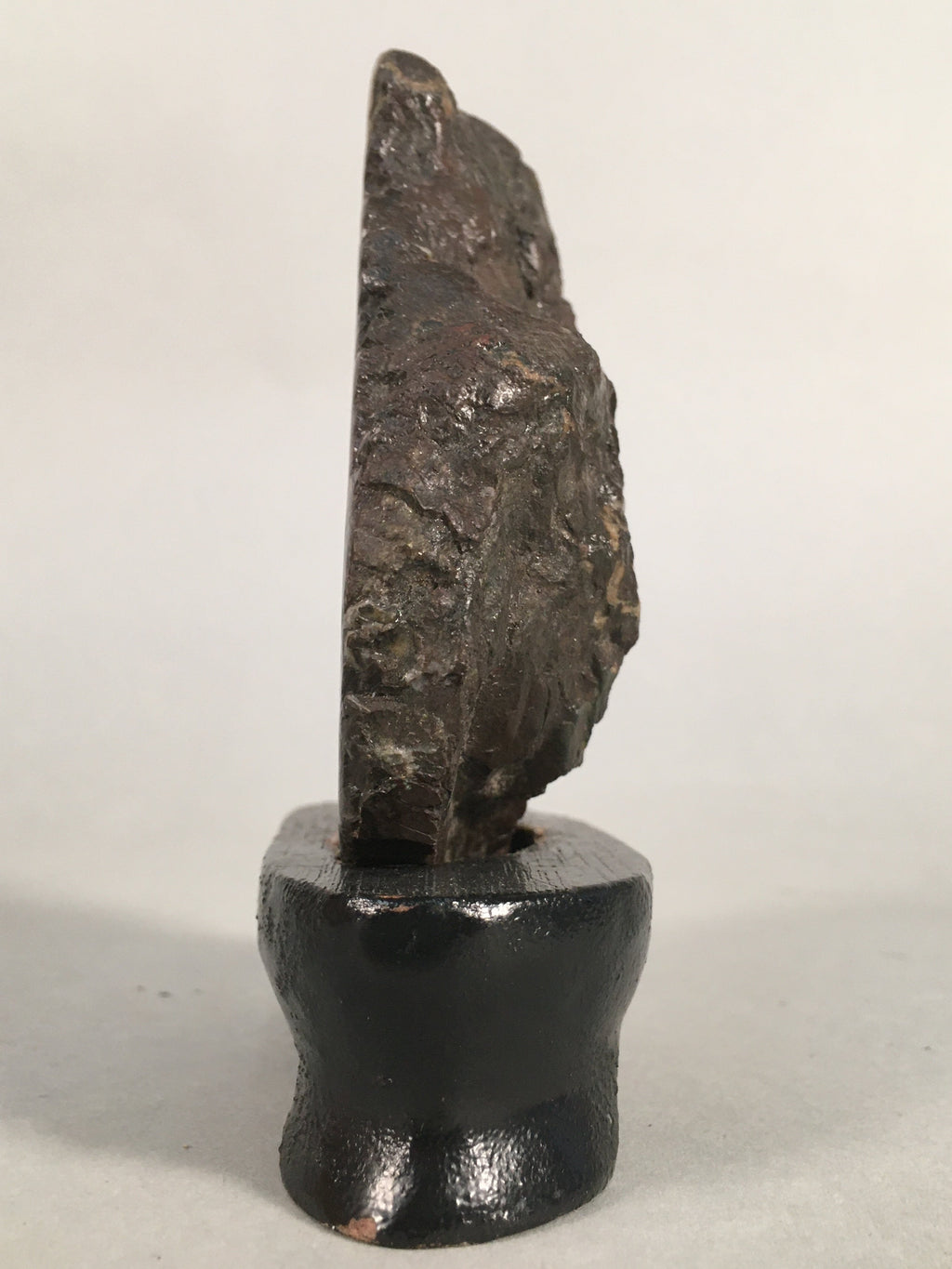Japanese Viewing Stone Zen Buddhist Vtg Ornament Crystal Natural Suiseki JK119