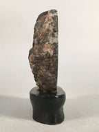 Japanese Viewing Stone Zen Buddhist Vtg Ornament Crystal Natural Suiseki JK119